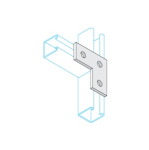 3 HOLE FLAT L FITTING HG