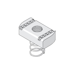 M12 Short Spring Channel Nut SS M12 Short Spring Channel Nut SS