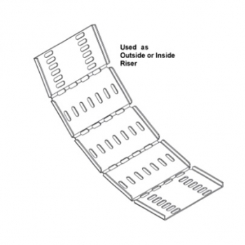 Medium Duty Cable Tray Accessories 100MM ADJUSTABLE RISER - Support ...